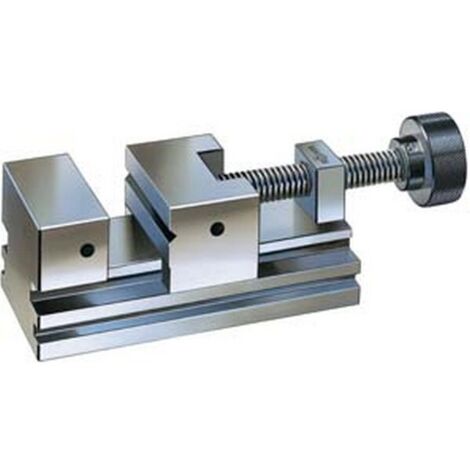 Etau de précision PL-G à broche filetée, Taille : 0, Larg. : des mors 60 mm, Capacité de serrage 55 mm, Hauteur des mors : 25 mm, Hauteur totale : 50 mm (1/3)