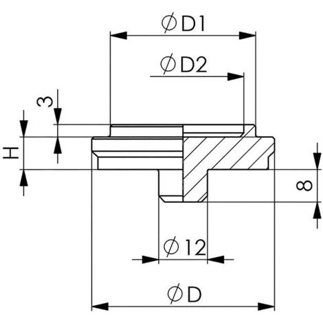 Tête de centrage n°6442 FORMAT 1 PCS (1/3)