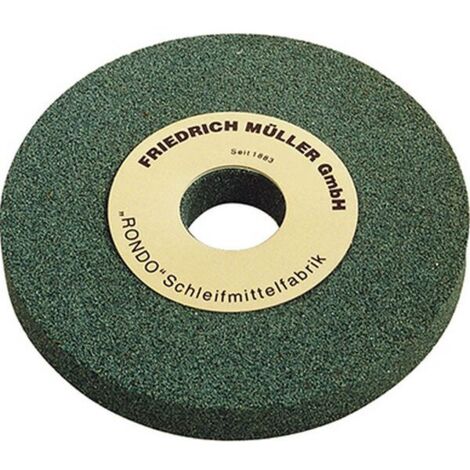 Meule en carbure de silicium, grise, Dimensions : 175 x 32 x 32 mm, Grain 80, Dureté J (1/2)