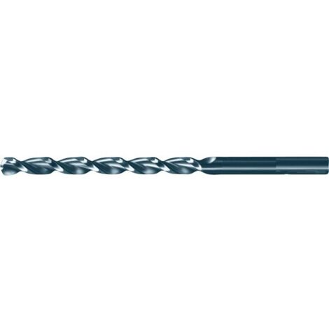 Foret hélicoïdal avec queue cylindrique longue, en acier à coupe rapide à 5 % de cobalt, type RTF, DIN 340, profil rectifié, surface sans revêtement, Ø h8 (1/5)