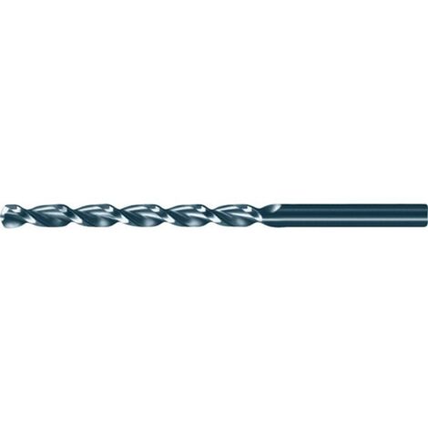 Foret hélicoïdal avec queue cylindrique longue, en acier à coupe rapide à 5 % de cobalt, type GT, DIN 340, profil rectifié, surface à chanfreins nitrurés (1/5)