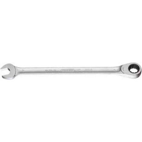 Clé mixte à cliquet, extra-long, tête à cliquet droite, Cote s/plats : 16 mm, Long. 282 mm, Angle de travail 7 ° (1/3)