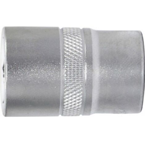 Douille 1/2'', 6 pans, Cote s/plats : 9 mm, Long. 40,0 mm (1/2)