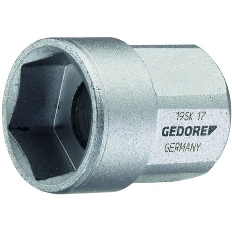GEDORE 2225913 - Insert de clé à douille 1/2" court, 17 mm , 19 SK 17 (1/5)