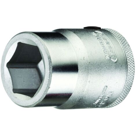 Douille 3/4'', 6 pans, Cote s/plats : 33 mm, Long. 57,5 mm (1/5)