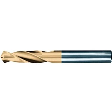 Foret hélicoïdal, queue cylindrique (série extra-courte), en acier à coupe rapide à 5 % de cobalt, type GU 500 DZ, Ø h8 : 3,70 mm, Long. totale 52 mm (1/5)