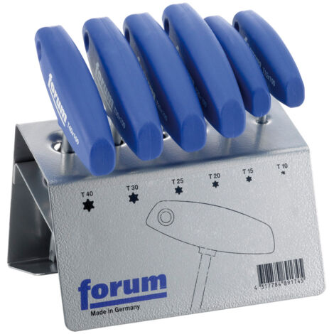 Tournevis Torx à poignée en TT 10-40 dans le support (1/2)