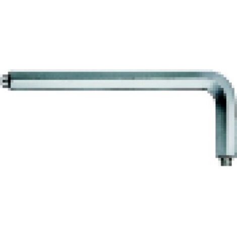 Clé coudée à 6 pans avec tenon, Cote s/plats : 4 mm, Long. des branches 72 x 29 mm (1/2)