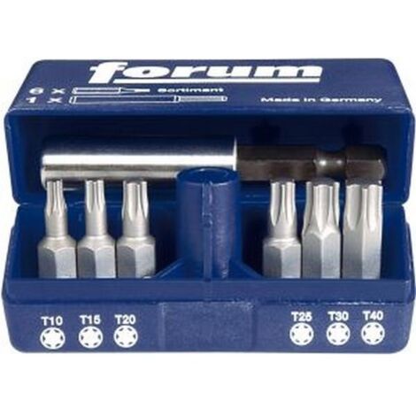 Assortiment d'embouts pour vis TORX® femelle, 7 pièces (1/2)