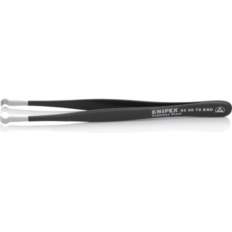 KNIPEX 92 08 79 ESD Brucelles de positionnement ESD  122 mm