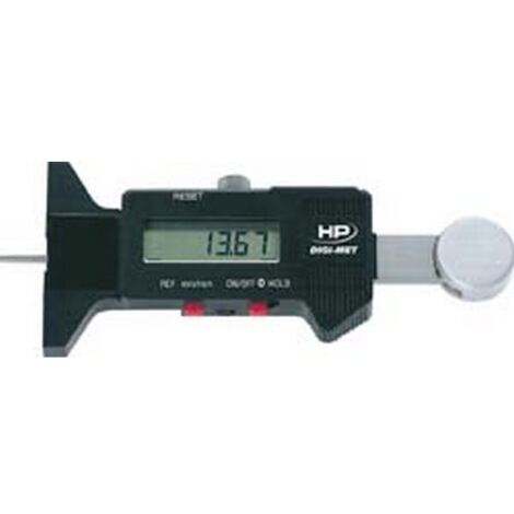 Petite jauge de profondeur numérique DIGI-MET®, Plage de mesure : 25 mm, Ø de la tige de mesure 2 mm (1/5)