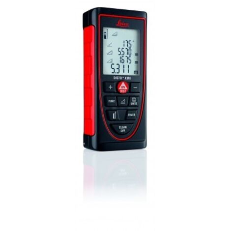 Leica Télémètre à laser DISTO X310 classe de précision 1,0mm catégorie de laser 2 avec piles