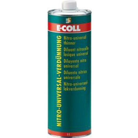 Diluant nitro universel flacon 1l E-COLL 1 bouteille