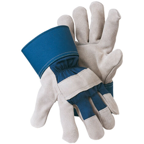Gant en cuir Digger, cuir vachette nervuré, Taille : 10 (par 12) (1/4)
