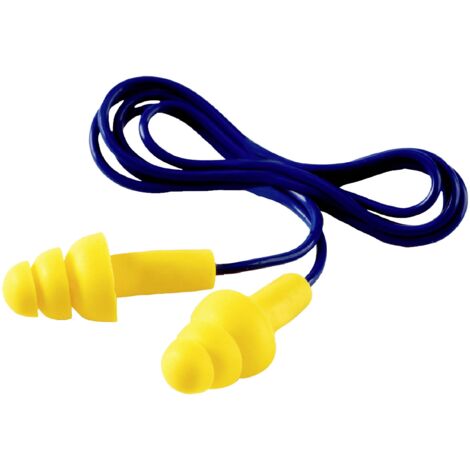 Bouchons d'oreilles Ultrafit, Modèle : avec cordon (1/4)