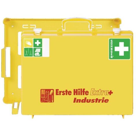 Coffret premiers secours Extra+, Dimensions : 400 x 300 x 150 mm (1/4)