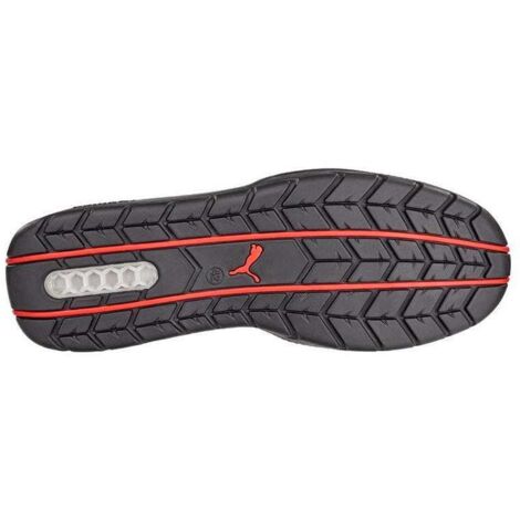 Chaussures basses de sécurité, S1P HRO, noires, Puma, 642630, Taille : 47 (1/2)