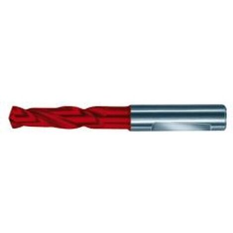 Foret hélicoïdal en carbure monobloc, SuperLine 3 x D, type RT 100 U, DIN 6537, queue (DIN) cylindrique, 6535-HE, surface FIRE, Ø m7 : 9,70 mm (1/5)