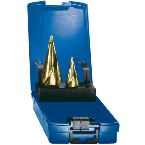 Jeu de forets pour l'écrotage de la tle, cannelure hlicodale TiN 4-31.0 mm (1/3)
