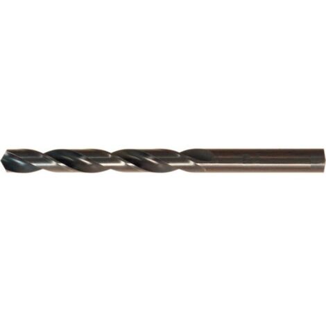 Foret hélicoïdal avec queue cylindrique courte, en acier à coupe rapide, Type N, DIN 338, profil rectifié, Ø h8 : 0,30 mm, Long. totale 19 mm (1/5)