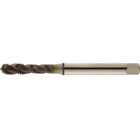 Taraud machine pour trous borgnes, surface traitée à la vapeur, DIN 371 C, Filetage M5, Pas 0,8 mm, Long. totale : 70 mm, queue Ø 6,0 mm