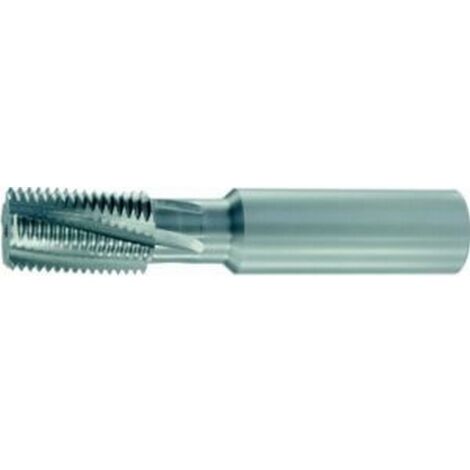 Fraise à fileter GFM en carbure monobloc, arrosage central, sans revêtement, Ø d1 : 10 mm, Pas 0,75 mm, Lames de l1 16 mm, Pour Ø filetage : 12 mm (1/5)