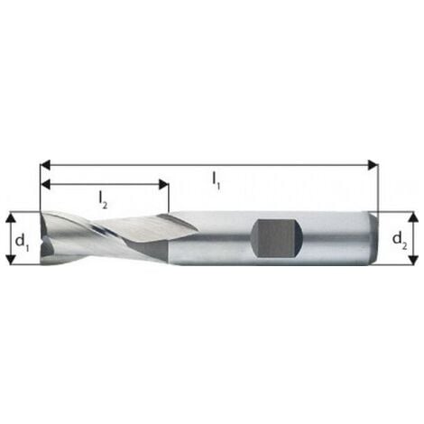 Bosch Fraise à rainurer droit en V 6 mm, D1 12,7 mm, L 12,7 mm, G 45 mm, 90  deg