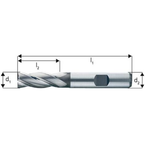 Fraise DIN 844 K HSSE 26,00 mm (1/5)