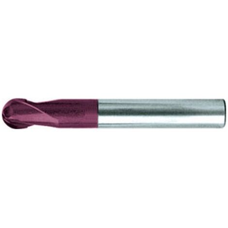 Fraise conique longue, type N, en carbure monobloc, TiAIN, Ø d1 - h10 : 6,0 mm, Long. totale l1 57 mm, Long. coupe l2 6,0 mm, Dégagement : 57 mm (1/5)