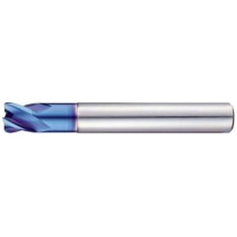 Fraise torique extra longue, type N, en carbure monobloc, K05/K10, revêtement TiAIN-S, Ø d1 : 4 mm, Long. totale l1 45 mm, Long. coupe l2 5,0 mm (1/5)