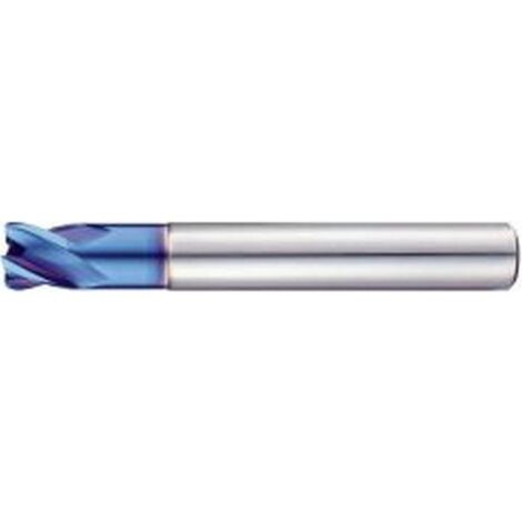 Fraise torique extra longue, type N, en carbure monobloc, K05/K10, revêtement TiAIN-S, Ø d1 : 6 mm, Long. totale l1 50 mm, Long. coupe l2 7,0 mm (1/5)