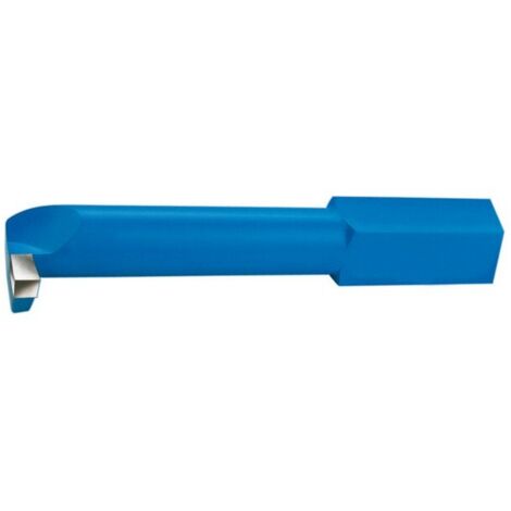 Outil à chambrer, carbure P 25/30 à droite, Queue vierkant : 10 x 10 mm, Long. totale 140 mm, Ø mini. d'alésage 20 mm, Larg. : de saignée : 3 mm (1/3)