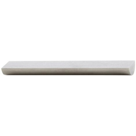 Barreau semi-rond en carbure monobloc, Ø - h7 : 12 mm, Long. totale 75 mm (1/5)