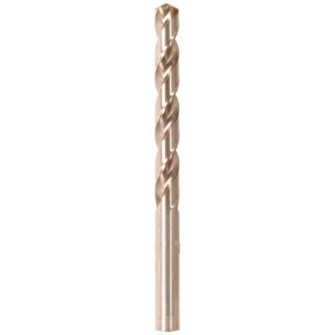 Foret hélicoïdal avec queue cylindrique courte, en acier à coupe rapide à 5 % de cobalt, type Ti, DIN 338, surface sans revêtement, Ø h8 : 11,00 mm (1/5)