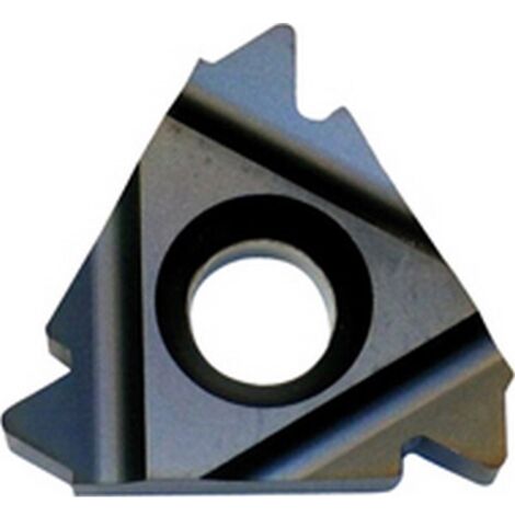 Plaquette à fileter ISO, filetage intérieur, 60° métrique, profil plein, Désignation, 16 IR 200 ISO 5025, Pas 2,00 mm (Par 10)