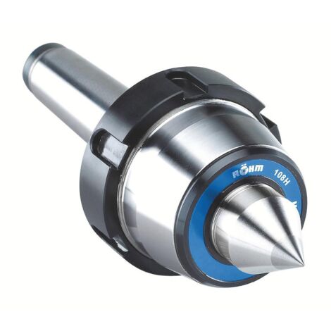 Pointe tournante avec écrou d'extraction et pastille de carbure, Taille : 106, MK 3, A 79,5 mm, B : 60 mm, C : 14 mm, D : 25 mm, G : 23,825 mm (1/5)