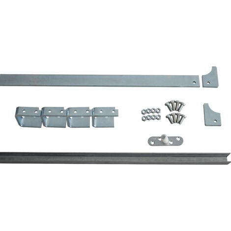 Jeu de rails 80785 Rail 30x5 mm acier galvanisé Galets 60 mm HBS-BETZ (1/4)