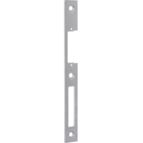 Plaque de frappe.Secury VA B.24xL.216mm carré DIN Droite U-St.BKS (1/2)