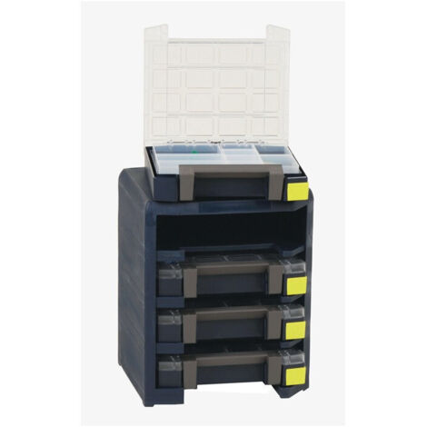 Boîte d'assortiment coffre-fort 4x Art.Nr.871545 B.290xT.247xH.342mm HandyBoxxser 4x4x4 (1/5)