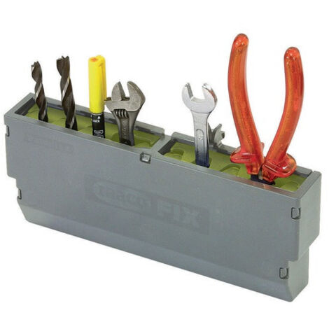 raaco 136839 Porte-outils raacoFix petit, 2 pièces par set (L x l x H) 242 x 38 x 100 mm 1 pc(s) R723942 (1/5)