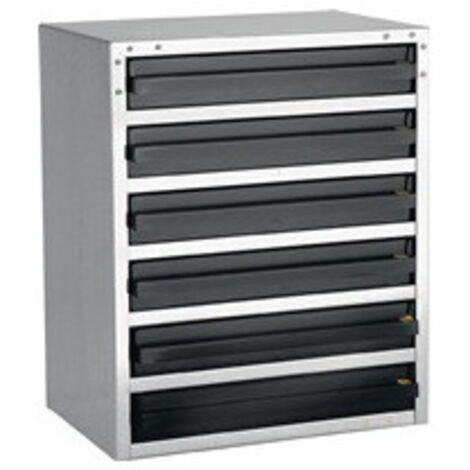 Boîte d'assortiment coffre-fort ESD 250/6-3 B357xT435xH255mm 6 compartiments (1/2)