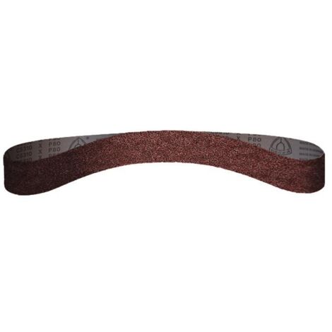 Bande abrasive CS 310 XF L. 533 mm l. 9 mm granulation 60 pour acier/INOX/métaux (Par 25) (1/4)