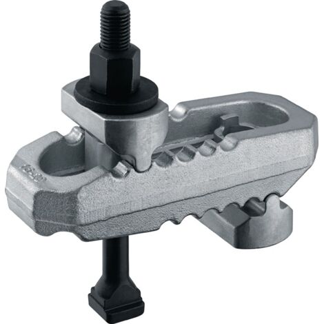 Bride de serrage n° 6312V M20x20x250 pince croc. régl. av patte accroch. AMF
