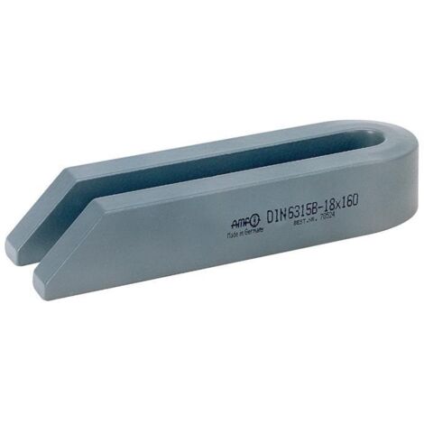 Bride à fourche DIN 6315B largeur de la fente 33 mm longueur 600 mm pour vis de M30 (1/2)