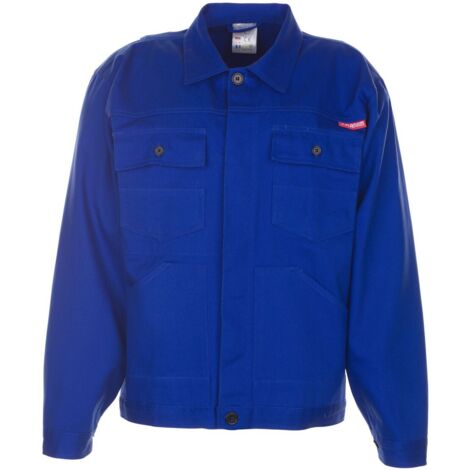 Blouson à ceinture BW 290 taille 46 bleu granuleux 100 % coton PLANAM (1/4)