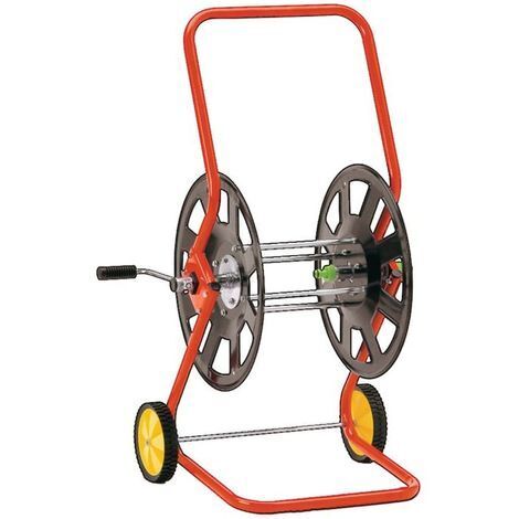 Dévidoir mobile pour tuyau 6350SB raccord fileté 26,44 mm 3/4 po. acier GEKA (1/2)