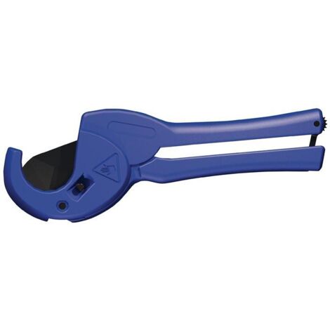 Cliquet 1/2 Coupe-tube S&R Avec 2 Lames - Cisaille à Cliquet Pour Tuyaux PVC, PE-X, PP-R Jusqu'à 42 Mm | Lame Acier Inox HRC 54 Outillage Electricien