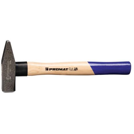 Marteau rivoir 100 g longueur du manche 260 mm Hickory avec gaine de protection en nylon PROMAT (1/2)