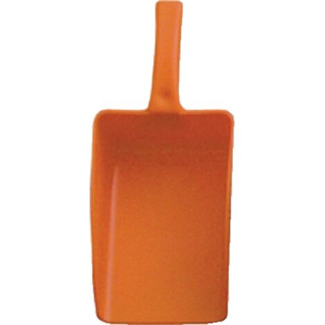 Pelle à main polypropylène orange Dimension de lame 190 x 140 x 75 mm CEMO (1/4)