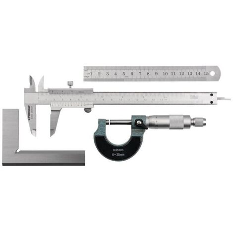 Jeu d'instruments de mesure 4 pièces PROMAT (1/4)